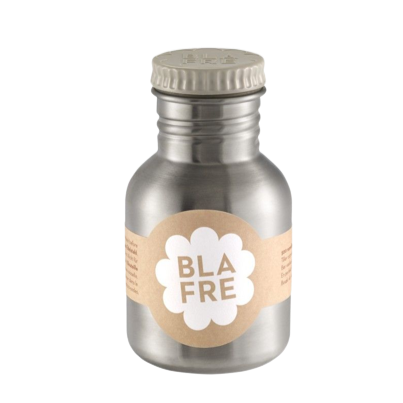 BLAFRE drikkedunk i rustfrit stål - 300 ml - Sand - Drikkedunk i stål - MamaMilla