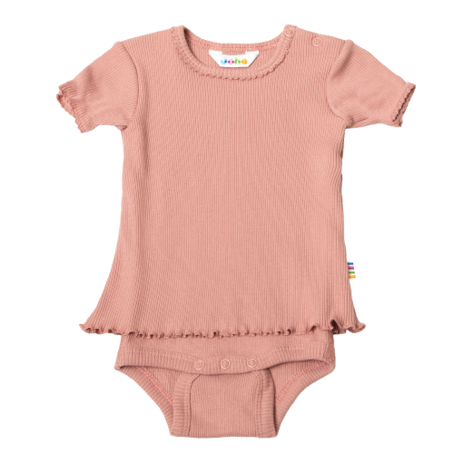 Joha body med t-shirt - Støvet rosa - Body - MamaMilla