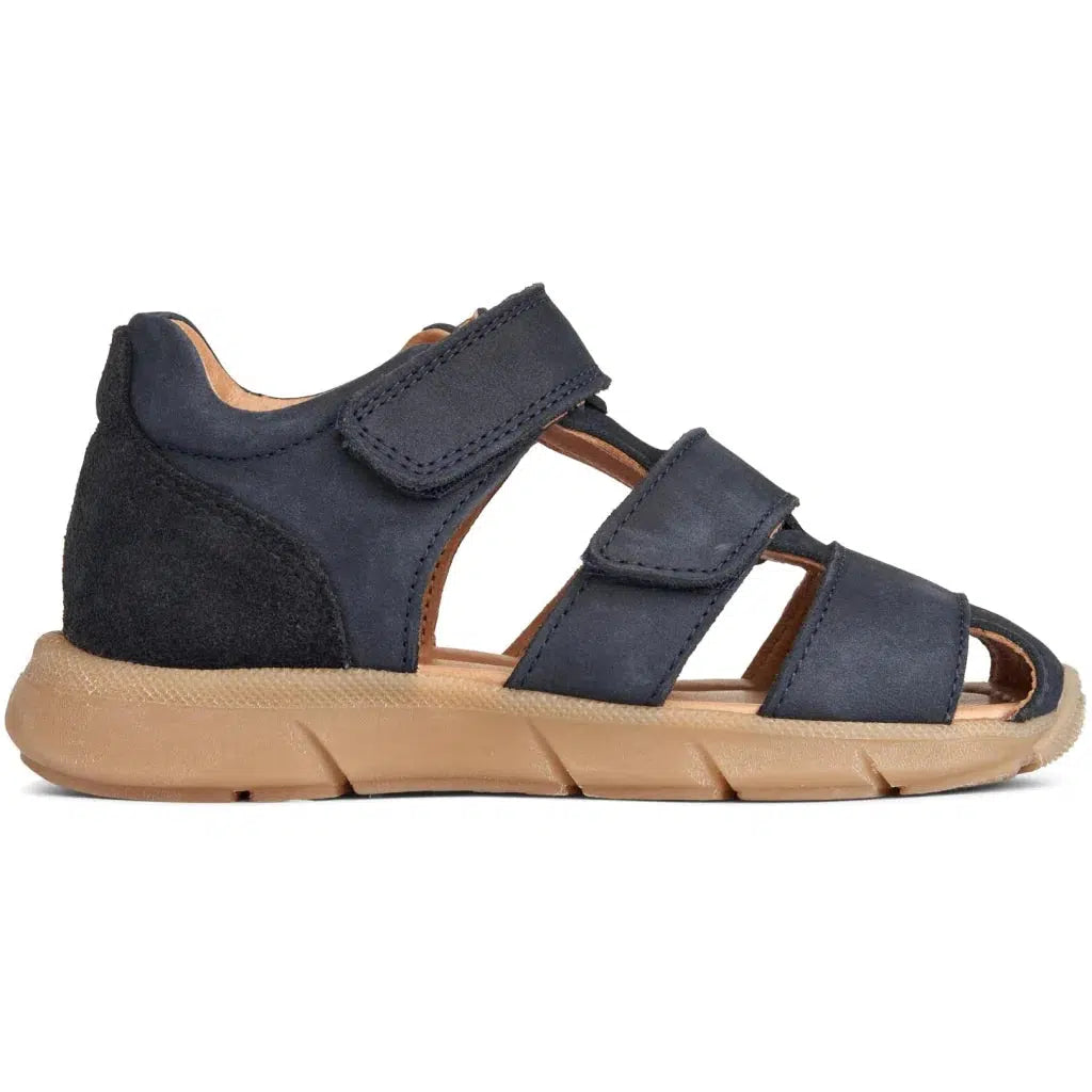 Wheat Figo Sandal - Navy - sandal - MamaMilla