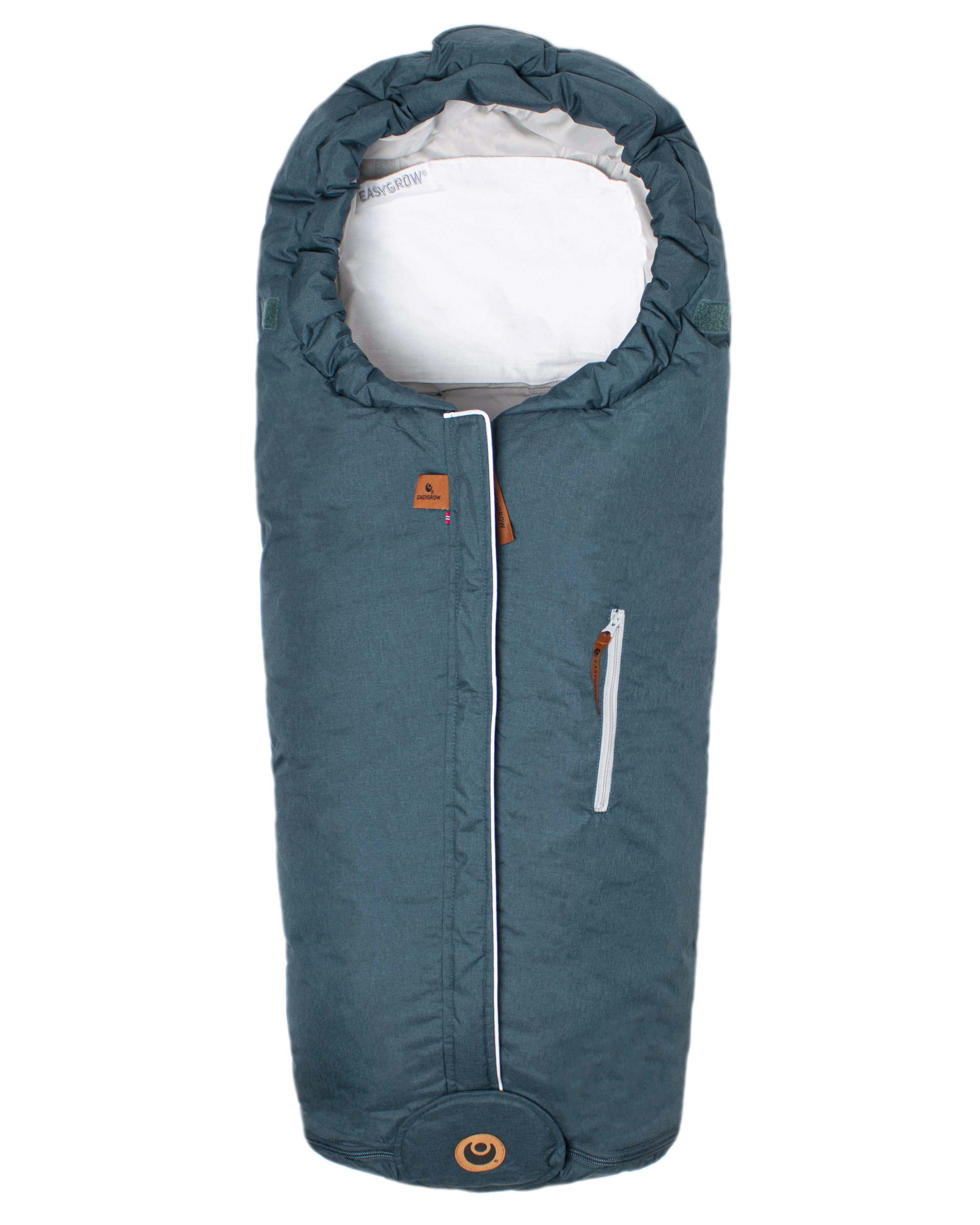Easygrow HOOD NORSE kørepose - Sea Green - Kørepose - MamaMilla