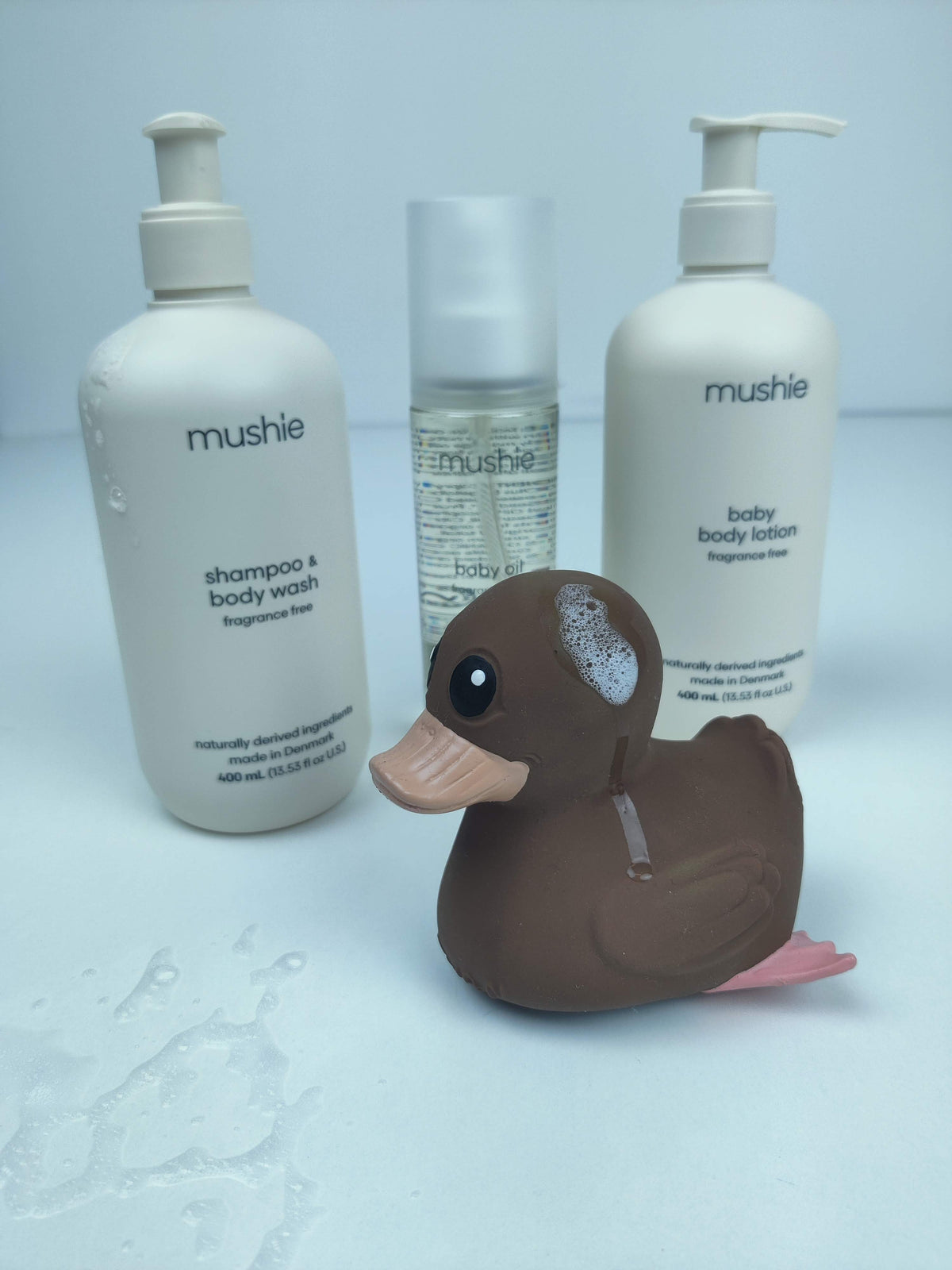 Mushie - Babyolie - Kropspleje - MamaMilla