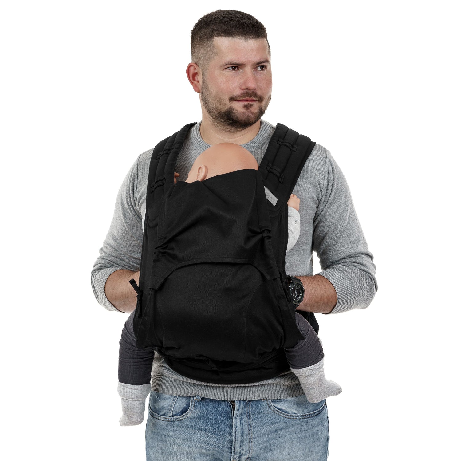 Fidella Fly Tai Bæresele - Chevron/Black - Toddler - bæresele - MamaMilla