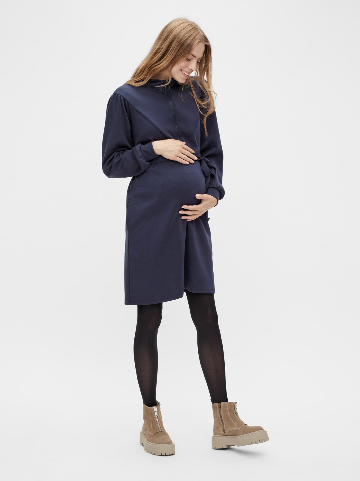 Mamalicious graviditets- og ammevenlig kjole - Parisian night - Graviditetstøj - MamaMilla