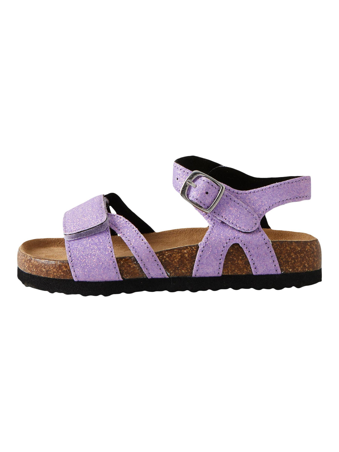 Name it sandal med glimmer - Sand verbena - sandal - MamaMilla