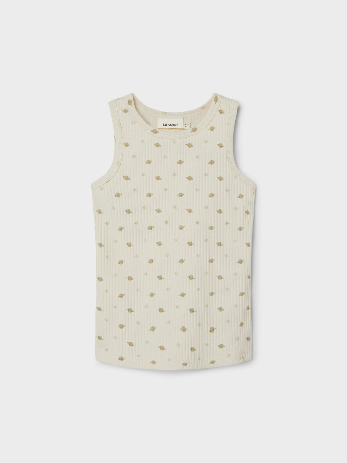 Lil&#39; Atelier undertøj i rib - Turtledove - - MamaMilla