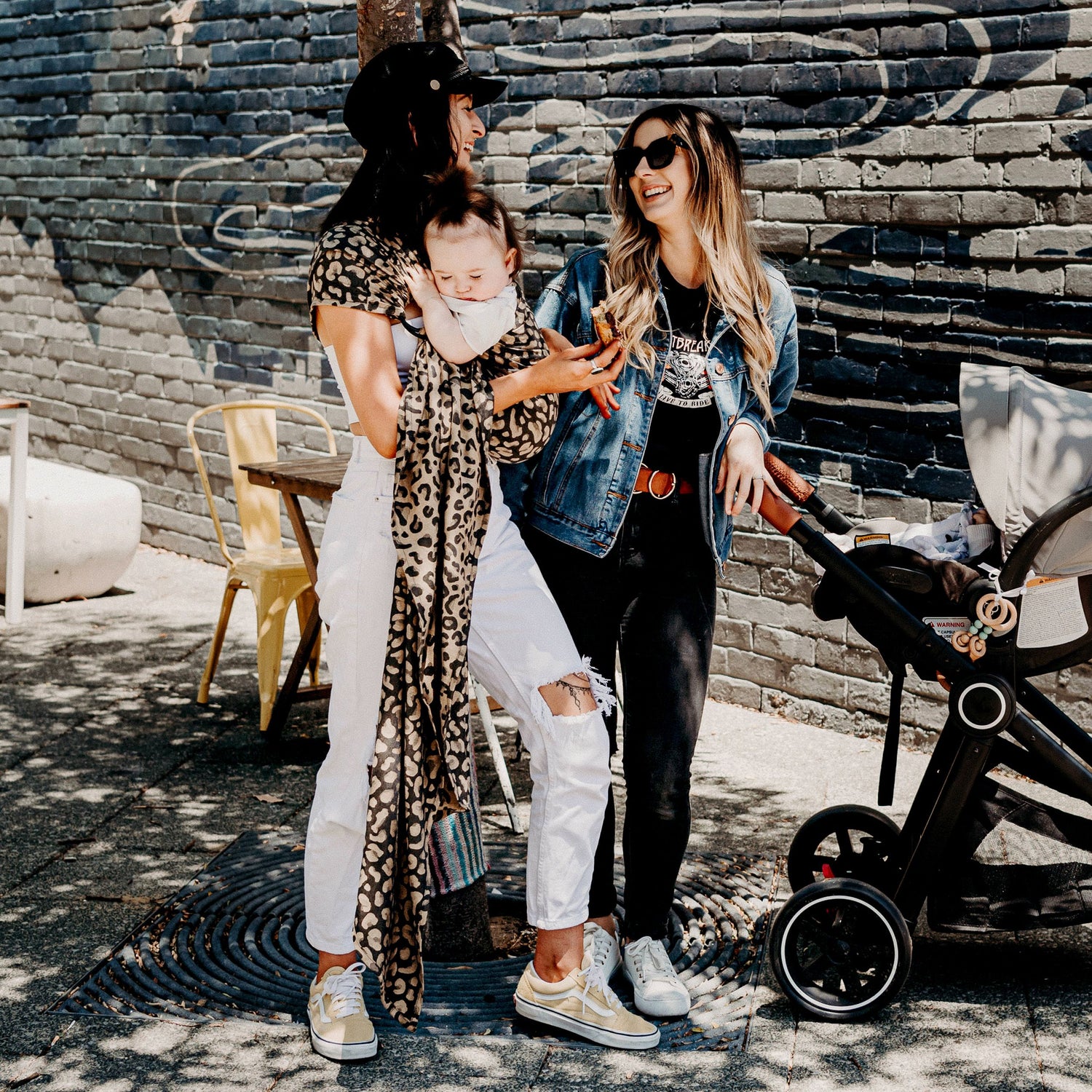 Fidella ringslynge - Leopard Silver - ringslynge - MamaMilla