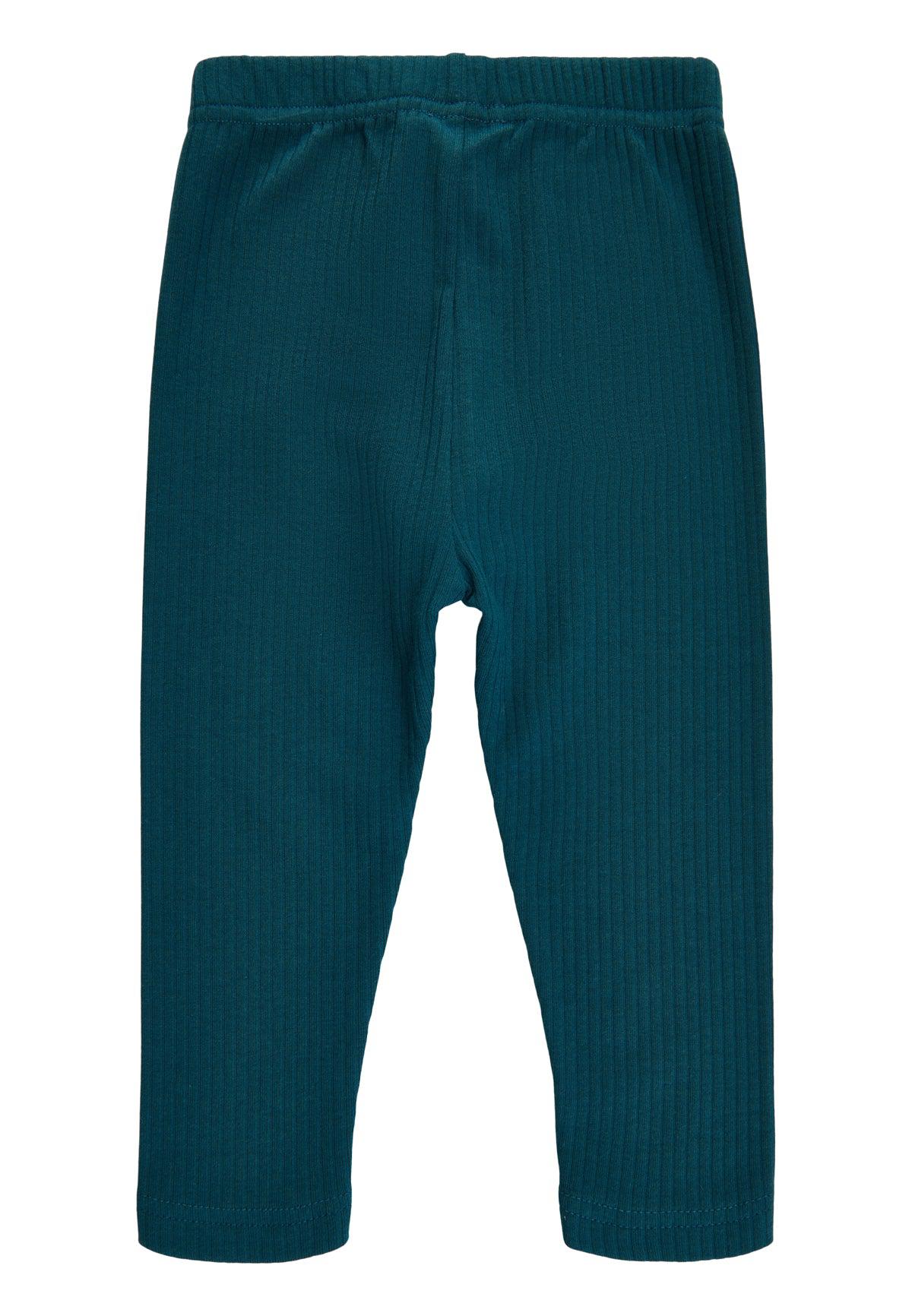 Soft gallery Paula rib leggings - Legion Blue - bukser - MamaMilla