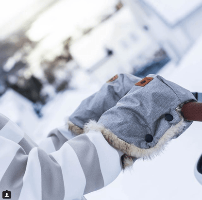 EasyGrow barnevognsmuffer - Grå - Tilbehør til barnevogn - MamaMilla