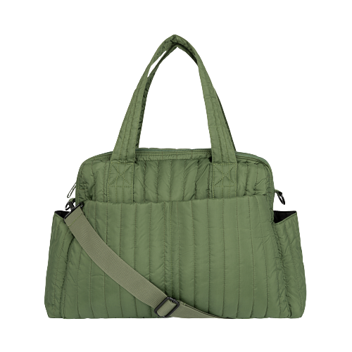 DAY ET mini pusletaske - RE-Q Diaper Bag - Bronze Green - pusletaske - MamaMilla