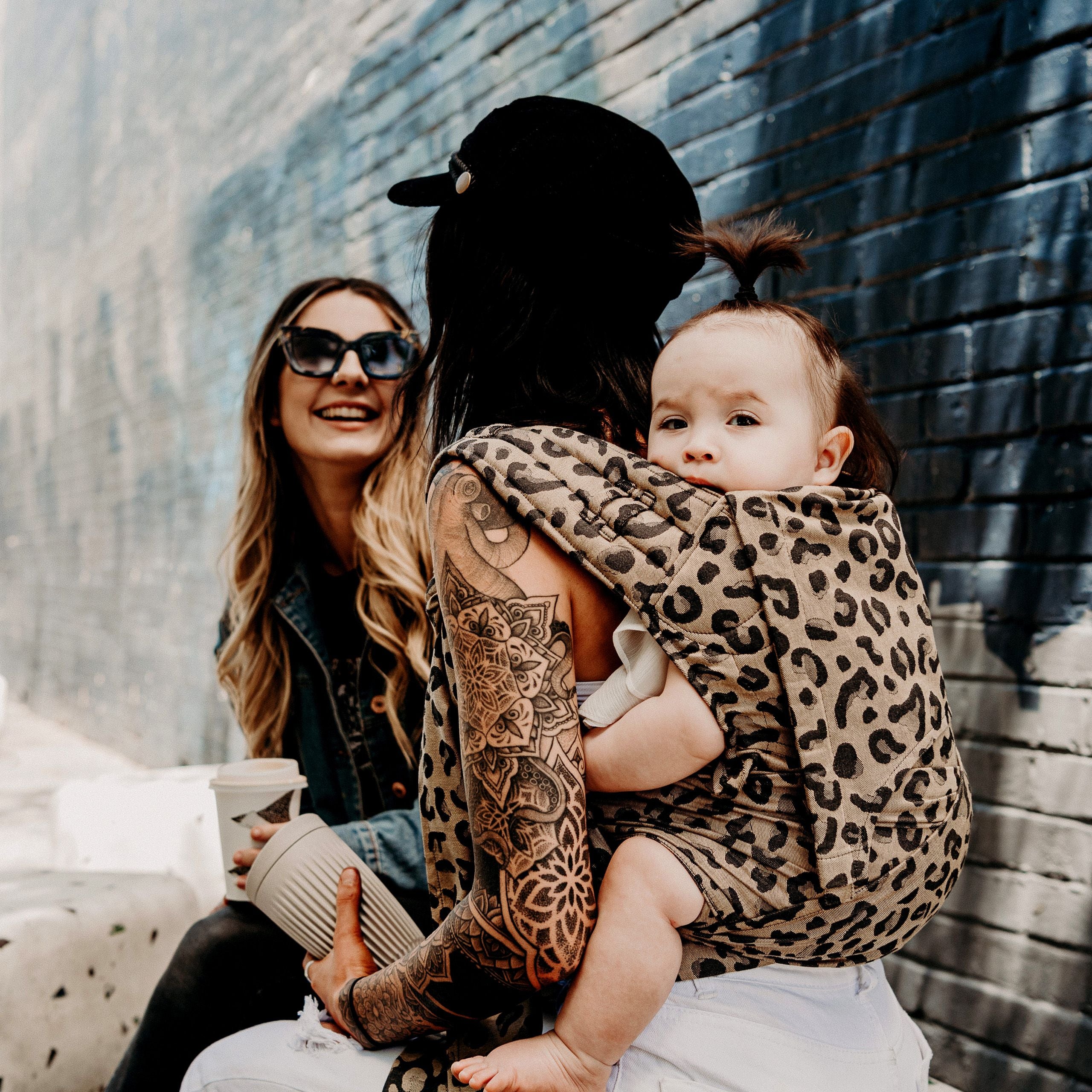 Fidella Fly Tai Bæresele - Leopard Guld - Toddler - bæresele - MamaMilla