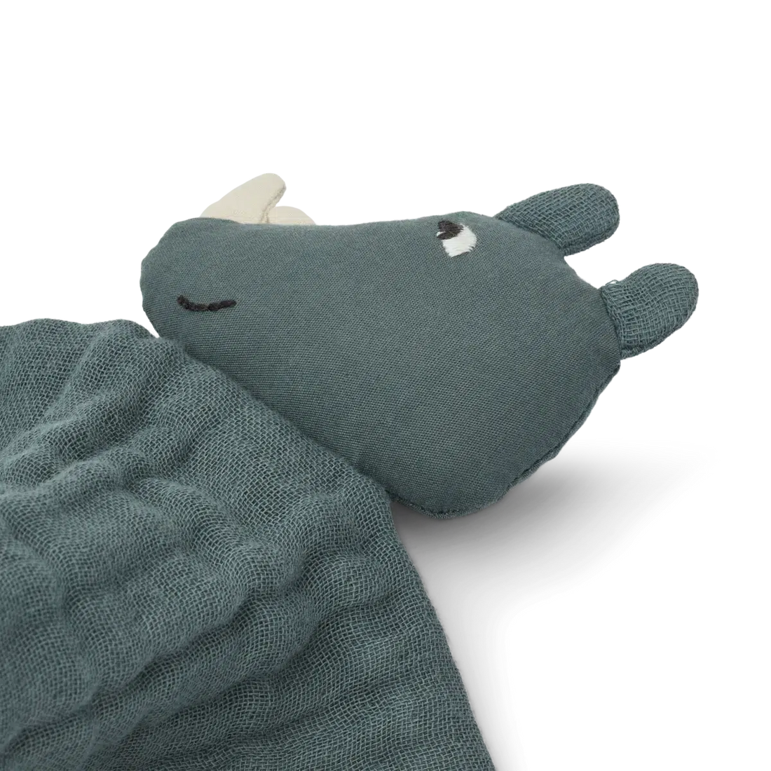 Liewood nusseklud - Amaya cuddle teddy - Rhino / Whale blue - Nusseklud - MamaMilla