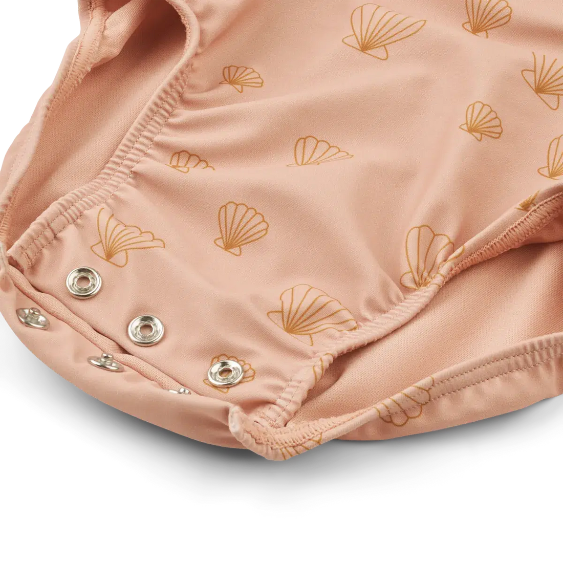 Liewood baby badedragt med lange ærmer - Maxime swimsuit - Sea shell / Pale tuscany - Badetøj - MamaMilla