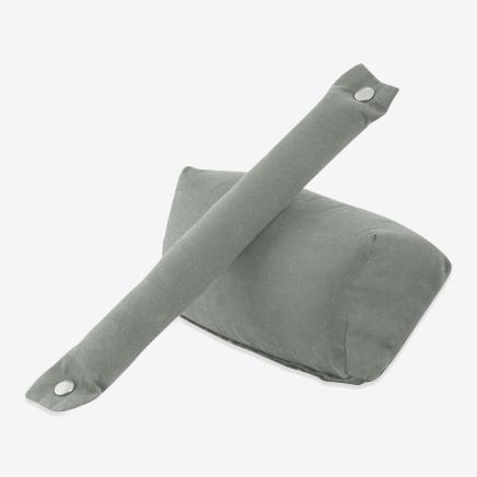 Love radius babystøtte til bæreselen - Lysegrå - bæresele - MamaMilla