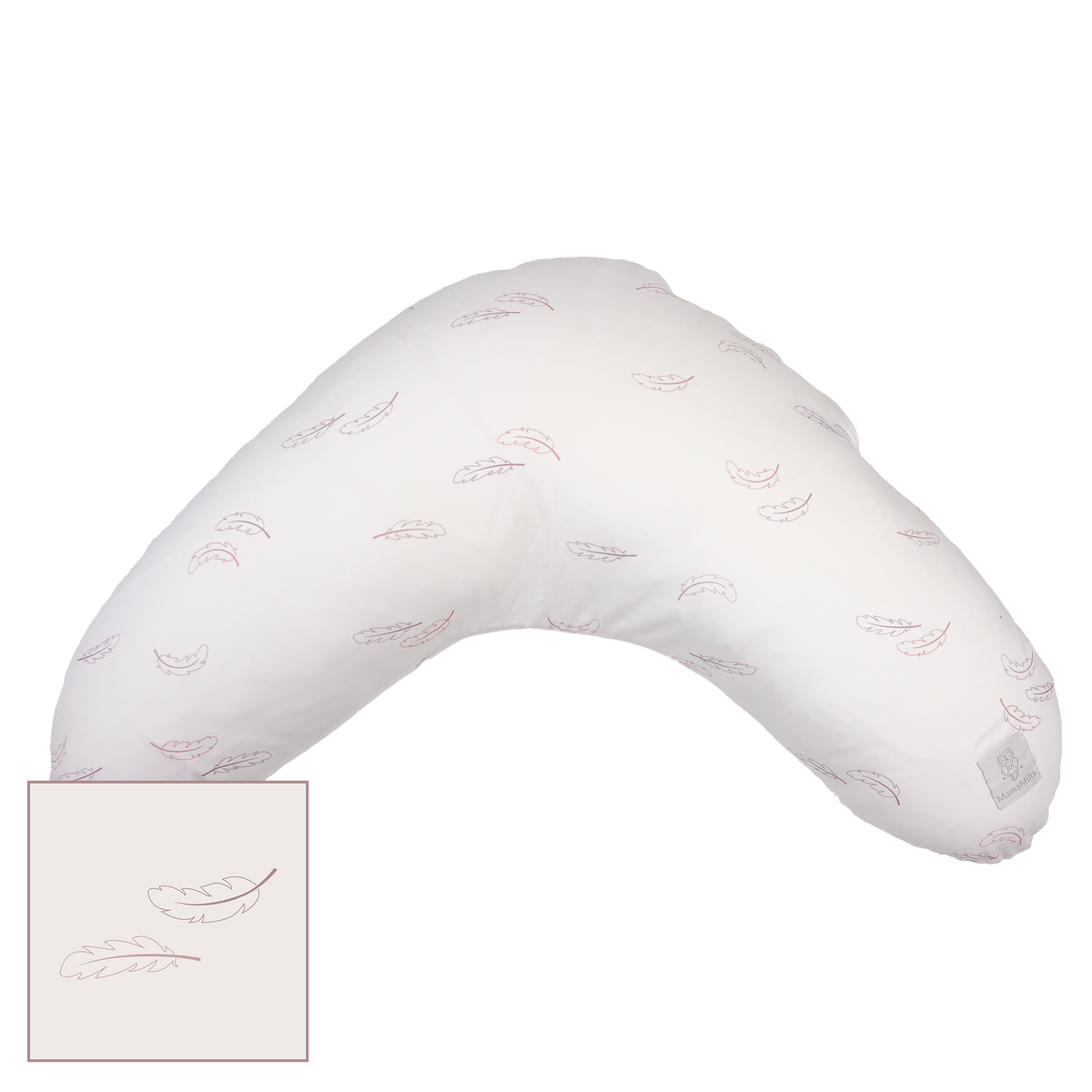 MamaMilla ammepude med Fossflakes - Rose Feathers - Ammepude - MamaMilla