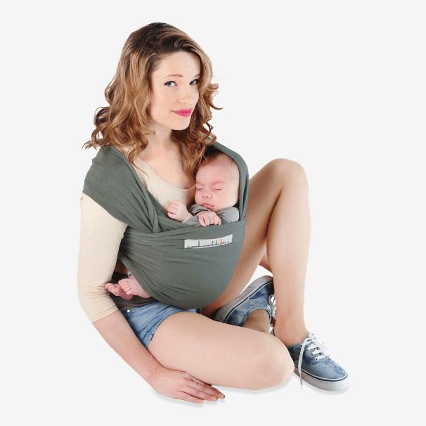 Love radius strækvikle basis - Støvet grøn - vikle - MamaMilla