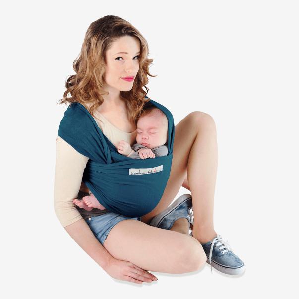 Love radius strækvikle basis - Petrol farvet - vikle - MamaMilla