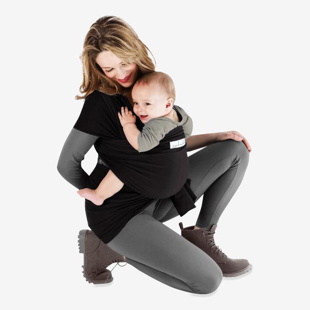 Love radius strækvikle basis - Sort - vikle - MamaMilla