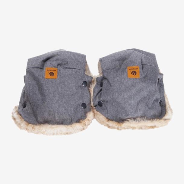 EasyGrow barnevognsmuffer - Grå - Tilbehør til barnevogn - MamaMilla