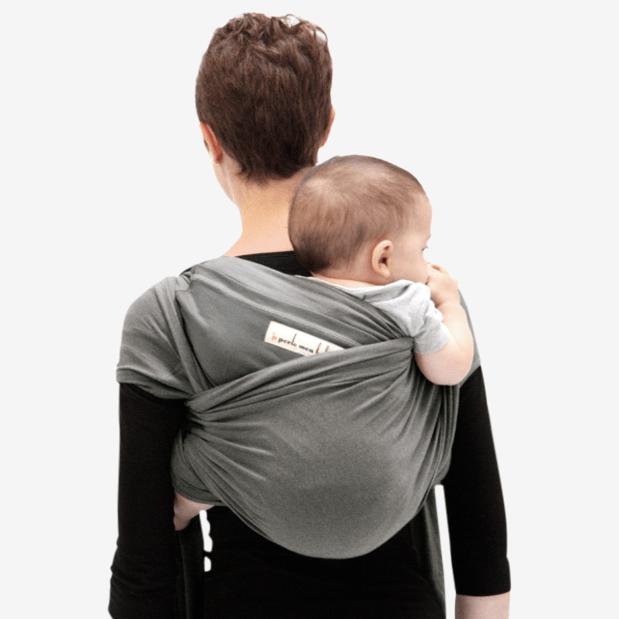 Love radius strækvikle original - Grå - vikle - MamaMilla