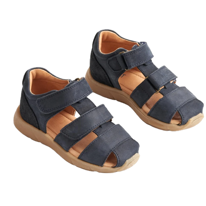 Wheat Figo Sandal - Navy - sandal - MamaMilla