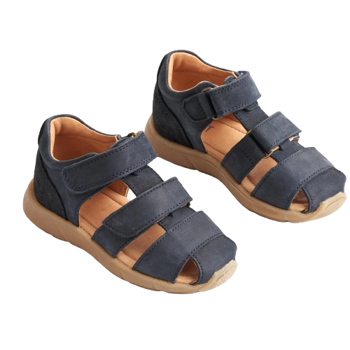 Wheat Figo Sandal - Navy - sandal - MamaMilla