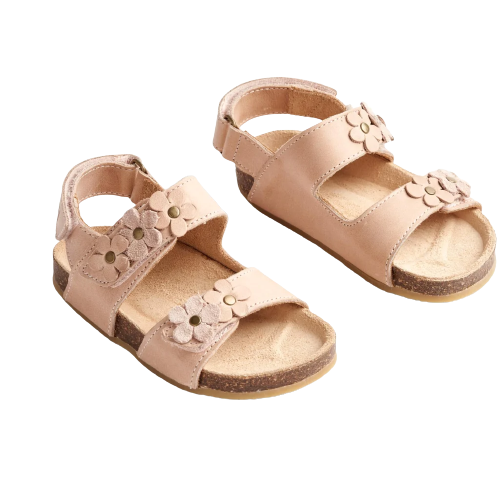 Wheat Clare Blomster Sandal - beige rose - sandal - MamaMilla