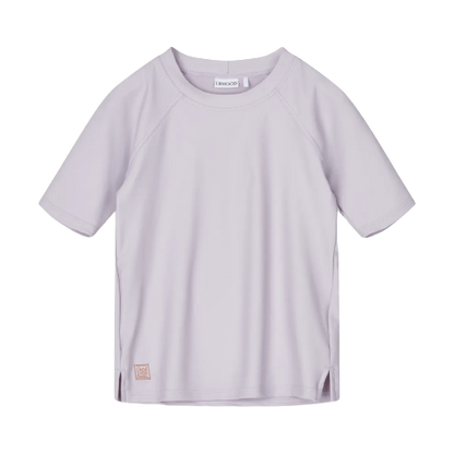 Liewood UV-trøje - Noah Shortsleeve Swim - Misty Lilac - Badetøj - MamaMilla