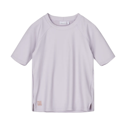 Liewood UV-trøje - Noah Shortsleeve Swim - Misty Lilac - Badetøj - MamaMilla