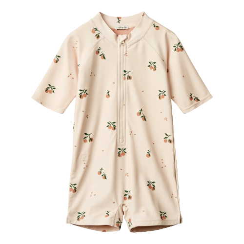 Liewood UV-dragt - Max Swim Jumpsuit - Peach / Sea shell - Badetøj - MamaMilla
