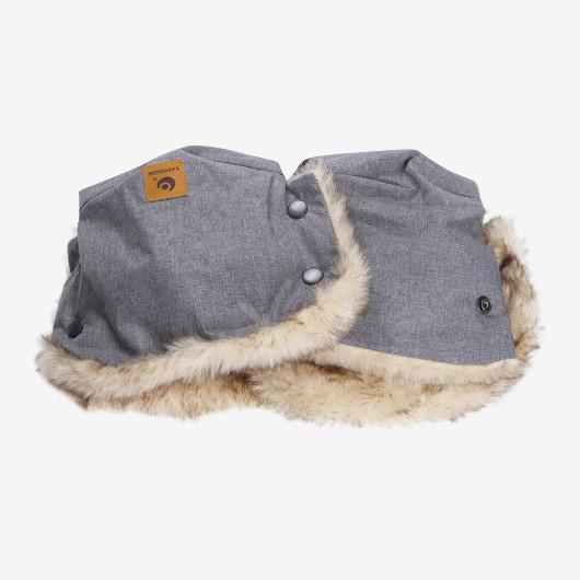 EasyGrow barnevognsmuffer - Grå - Tilbehør til barnevogn - MamaMilla