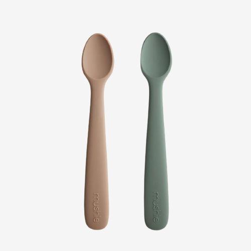 Mushie - Lange skeer - Dried Thyme/Natural - Spise-service - MamaMilla