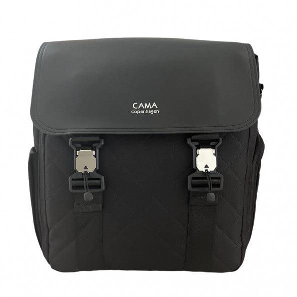 Cama Copenhagen Puslerygsæk - Kaya - Sort - pusletaske - MamaMilla