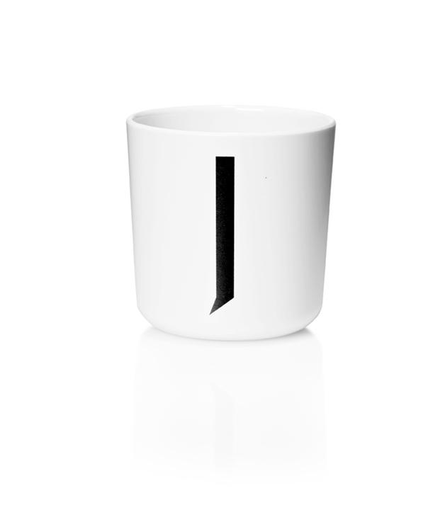 Design Letters melamin kop med bogstav - Spise-service - MamaMilla