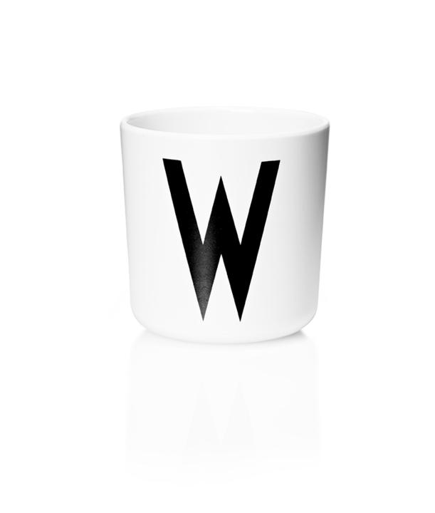 Design Letters melamin kop med bogstav - Spise-service - MamaMilla