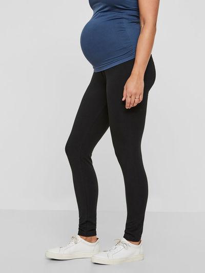 Mamalicious graviditetsleggings - Sort - Graviditetstøj - MamaMilla