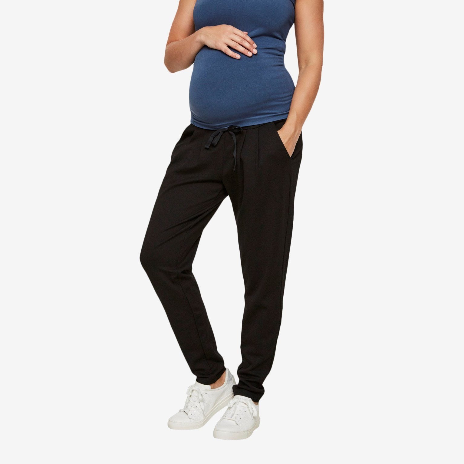 Mamalicious graviditetsbukser Lif - Sort - Graviditetstøj - MamaMilla