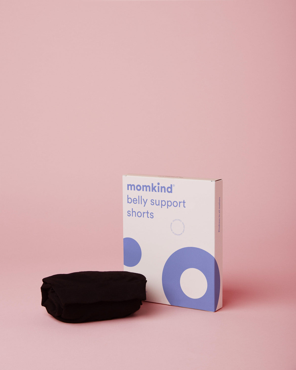 Momkind Support shorts til gravide - Sort - Graviditetstøj - MamaMilla