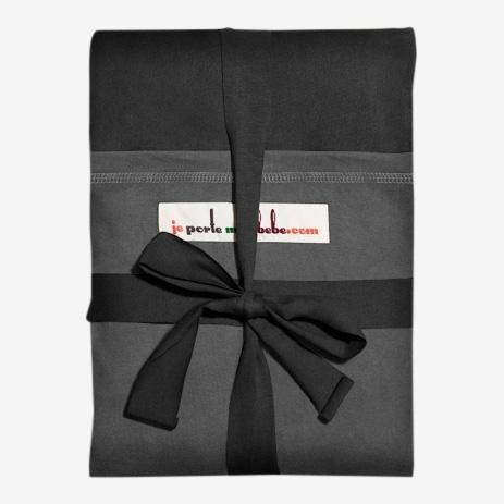 Love radius strækvikle original - Sort/Koksgrå - vikle - MamaMilla