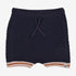 PAPFAR Strikket shorts - Blue Nights - Bukser - MamaMilla