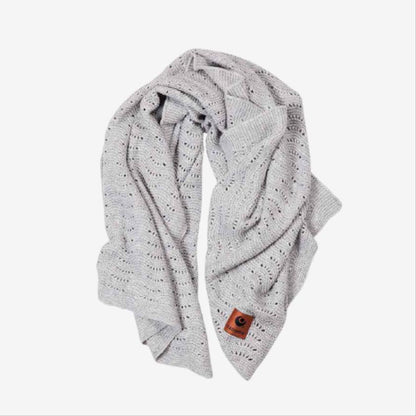 EasyGrow babytæppe med bambus og uld - Grey - Babytæppe - MamaMilla