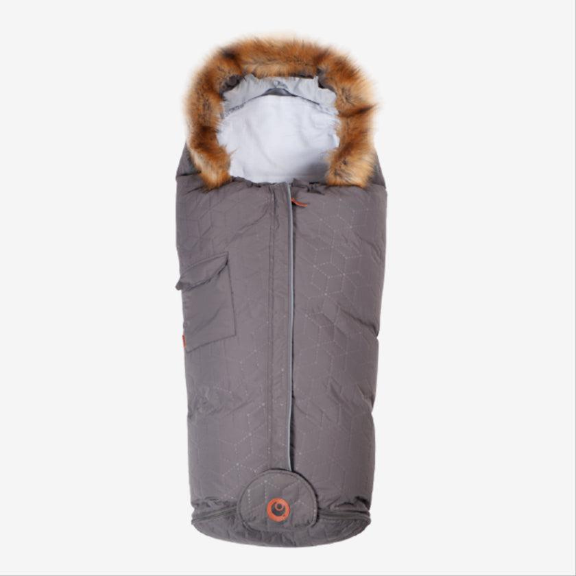 EasyGrow kørepose/sovepose - Exclusive - Grey Solid - Kørepose - MamaMilla