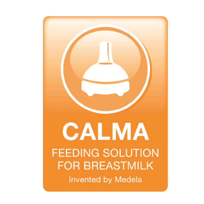Medela- Calma - Sutteflaske Sut med tilhørende 150 Ml sutteflaske - Tilbehør til brystpumpe - MamaMilla