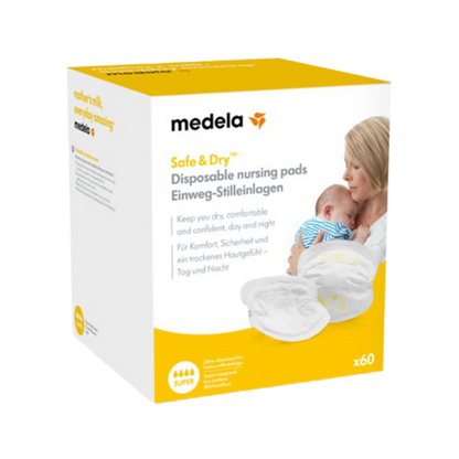 Medela - Safe and Dry Engangsammeindlæg - 30 stk. - Ammeindlæg (engangs) - MamaMilla