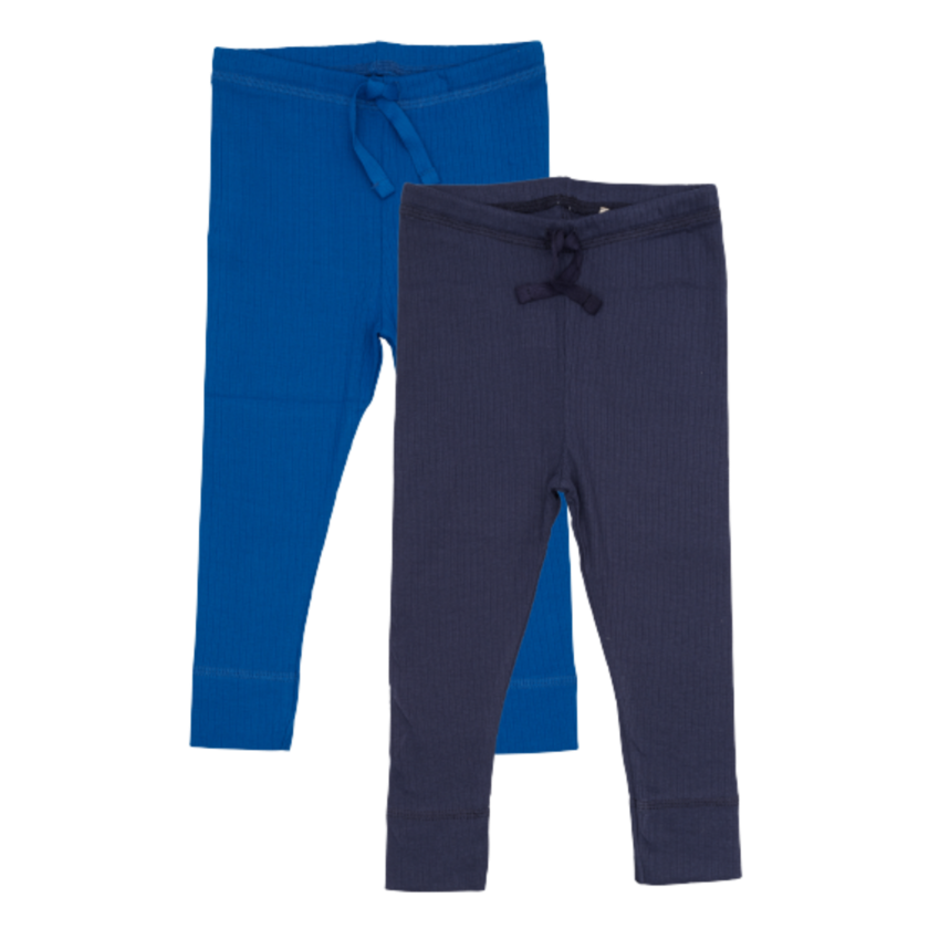 Copenhagen Colors 2 pack leggings - Blue / navy - leggins - MamaMilla