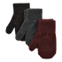 Mikk-line magiske strikluffer - 3 pack - Black - Glimmer - Vanter - MamaMilla