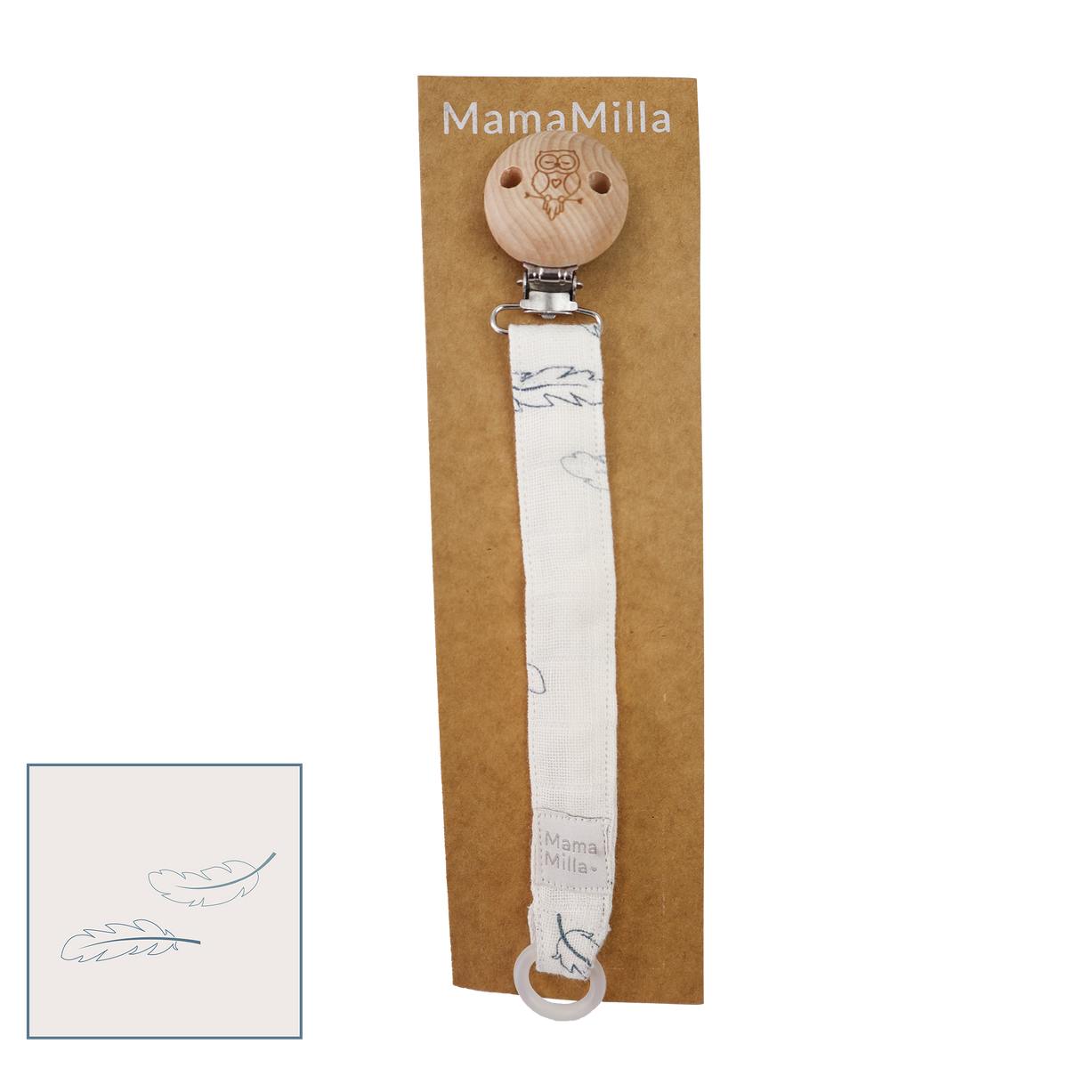 MamaMilla suttesnor - Blue feathers - suttesnor - MamaMilla