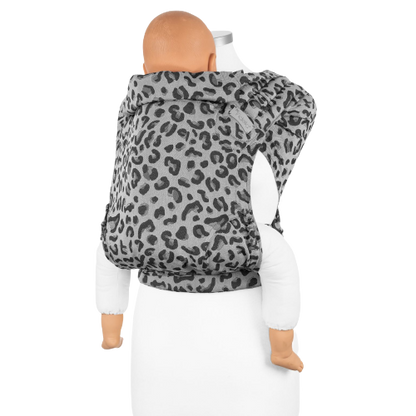 Fidella FlyClick Bæresele - Leopard Silver - Baby - bæresele - MamaMilla